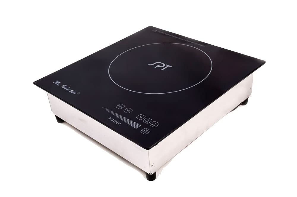 2600W Built-In Induction Cooker (Black/Silver)