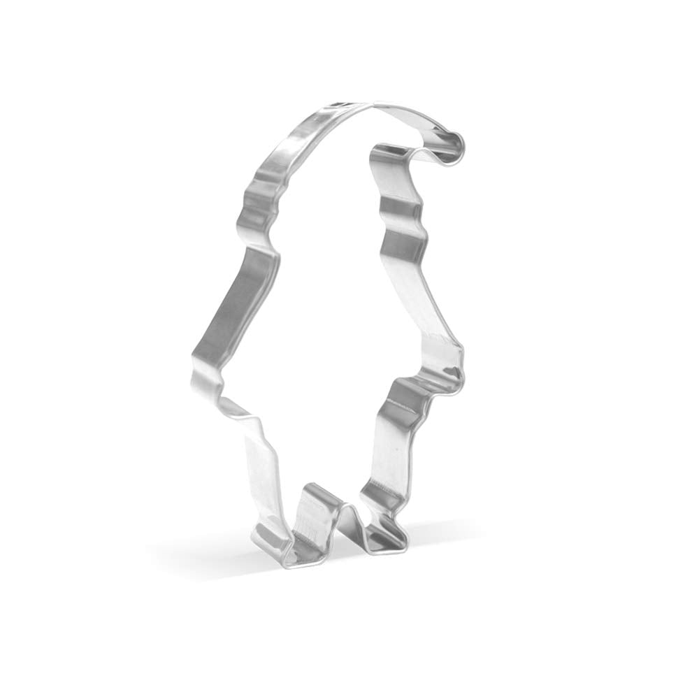4.8 Inch Santa Cookie Cutter - Stainless Steel