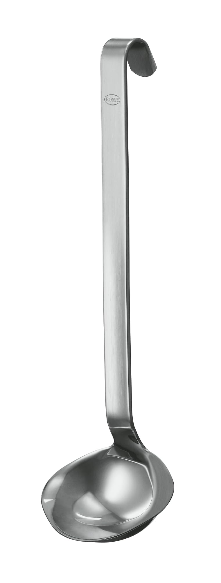 Rsle Stainless Steel Sauce Ladle  Hooked Handle  2-Ounce