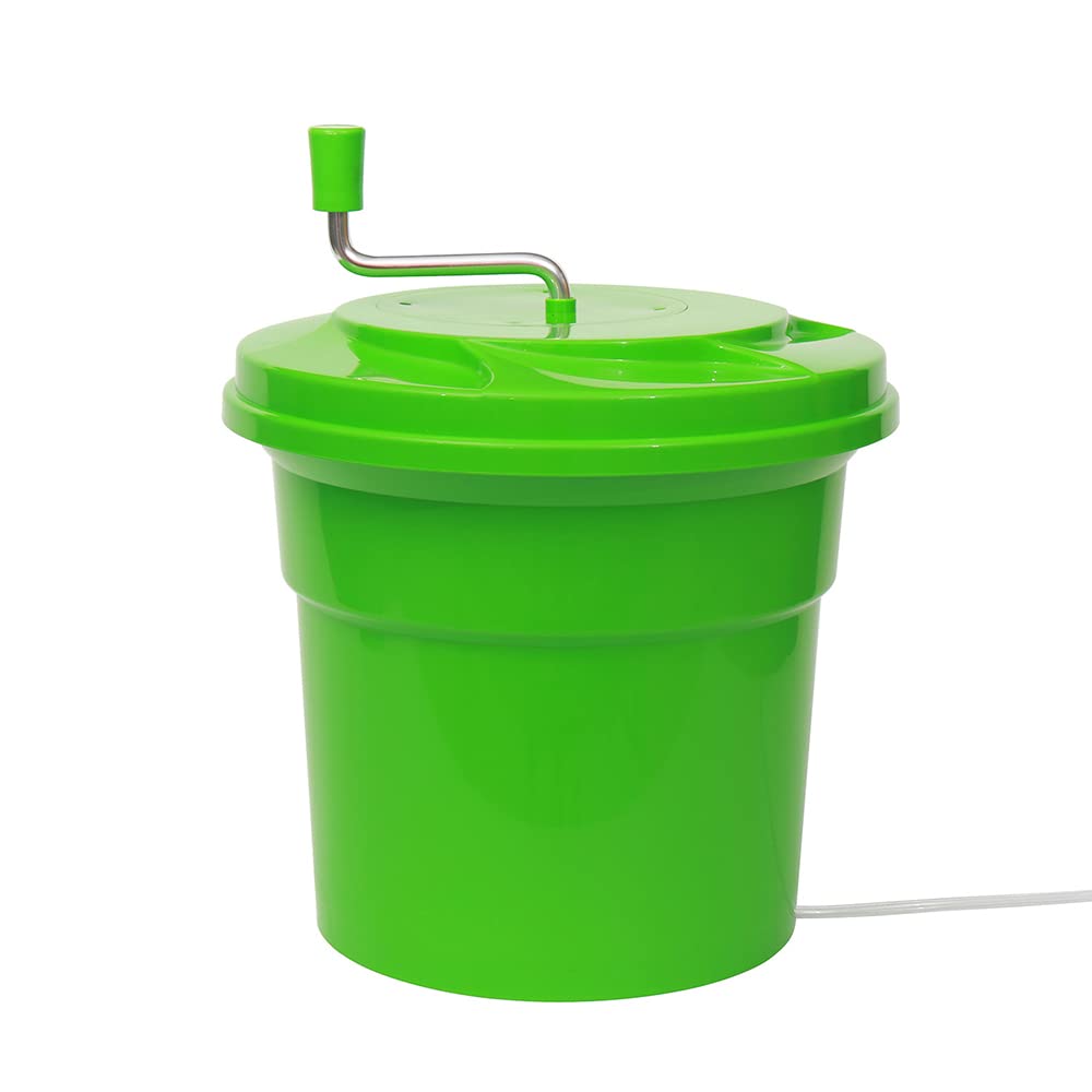 Wutfly 5 Gallon Large Commercial Manual Salad Spinner/Dryer
