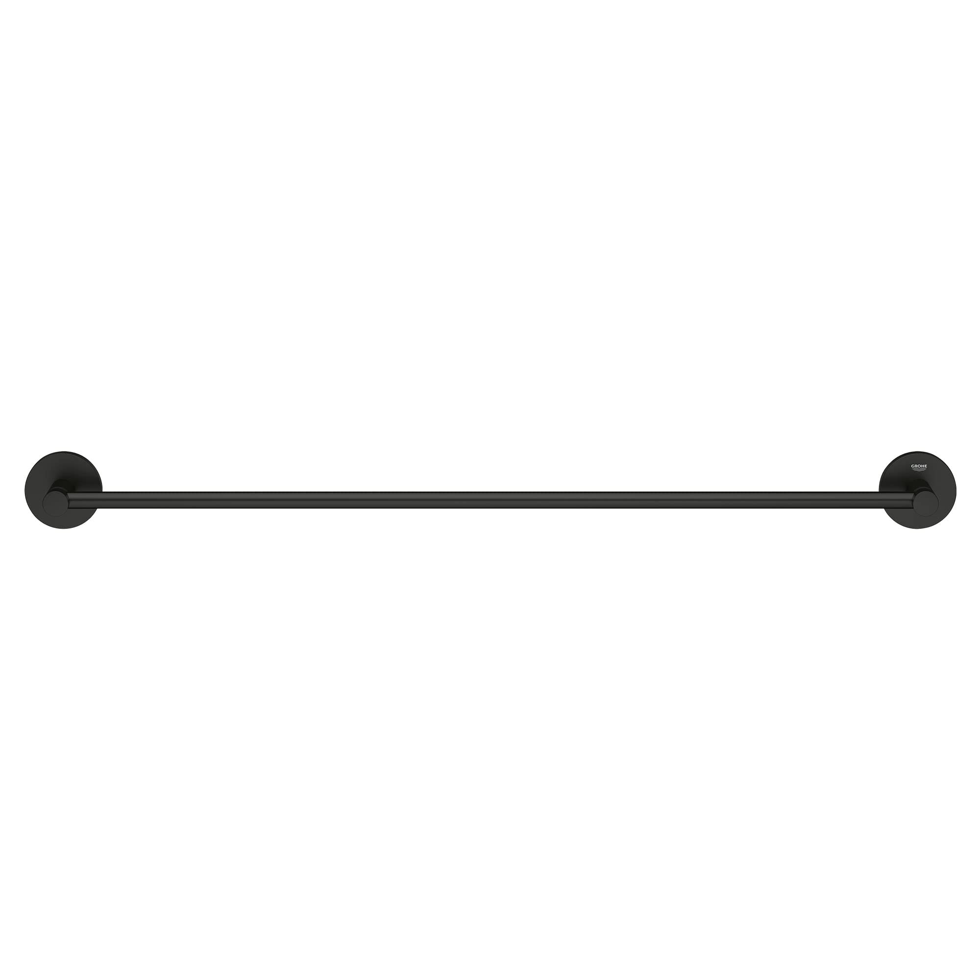 Grohe 403662431 Essentials -Towel Rail-24 Inches, Matte Black