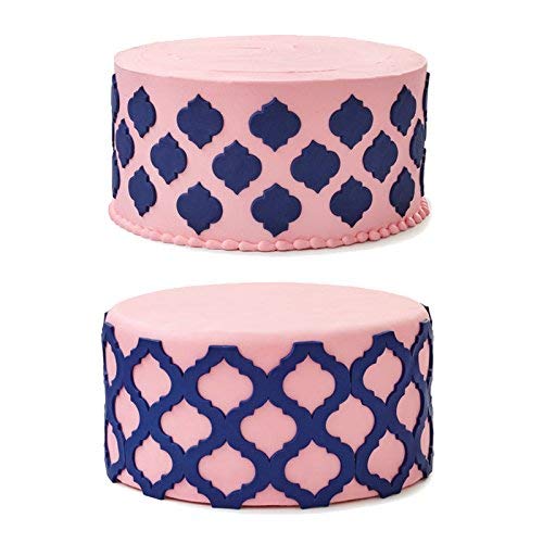 Wilton Precision Pattern Fondant Mold - Trellis,