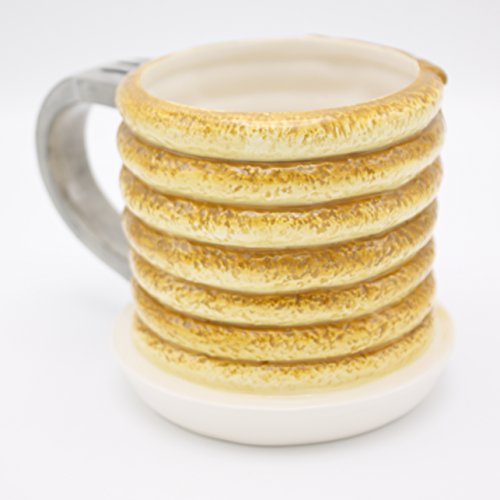 Island Dogs Pancakes Novelty Mug, Multicolor