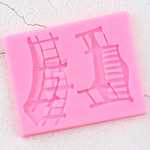 1Pc 3D Craft Bench Bridge Silicone Mold For Diy Gum Paste Candy Desserts Soap Mould Chocolate Pudding Jelly Shots Crystal Cupcak