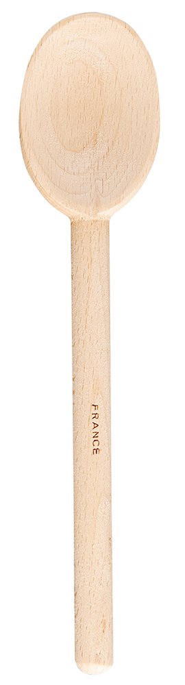 Hic Kitchen Classic French Beechwood Spoon, 8-Inches