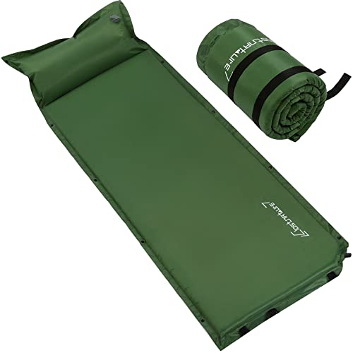 Clostnature Self Inflating Sleeping Pad For Camping - 1523 Inch Camping Pad, Lightweight Inflatable Camping Mattress Pad, Insula