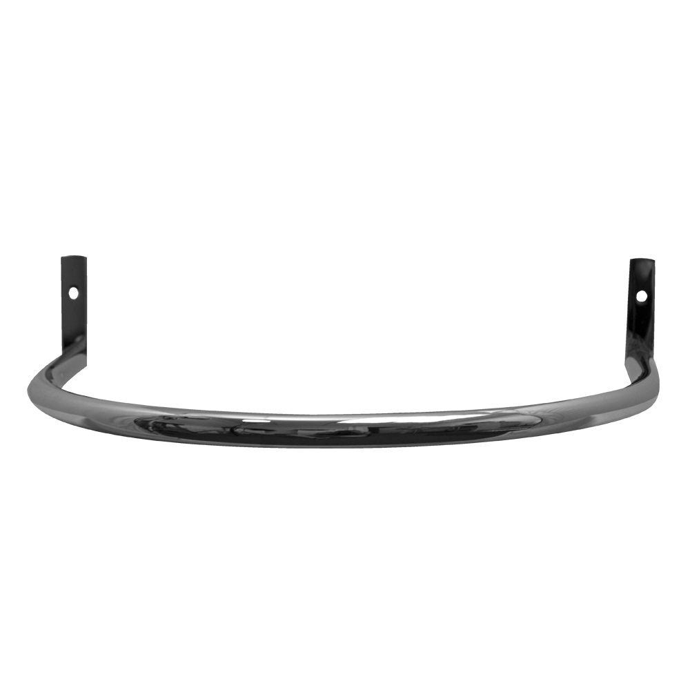 Whitehaus Lua3-Poch China Series 16-1/2-Inch Small U-Shaped Front Towel Bar, Polished Chrome