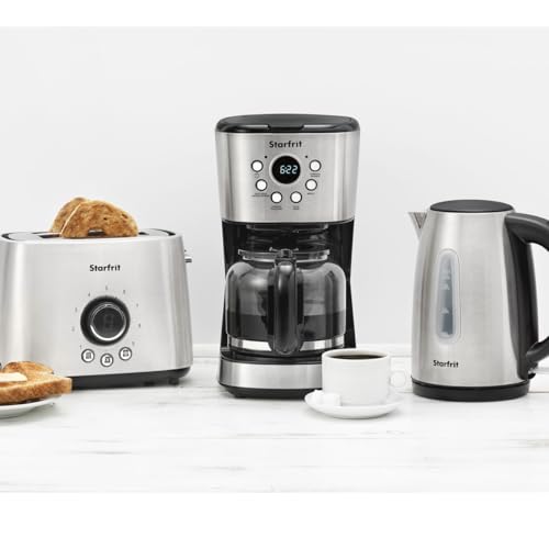 Starfrit 2-Slice Toaster, Brushed Stainless Steel