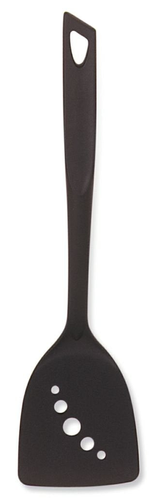 Norpro High Heat Nylon Turner with Holes, Black