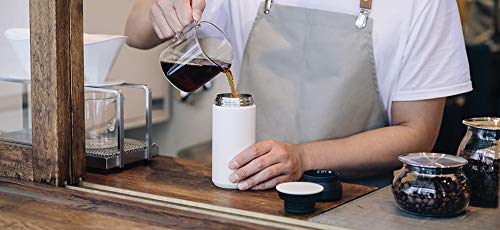 KINTO 20936 Travel Tumbler  11.8 fl oz (350 ml)  Black  Double Wall Vacuum Construction  Heat and Cold Retention