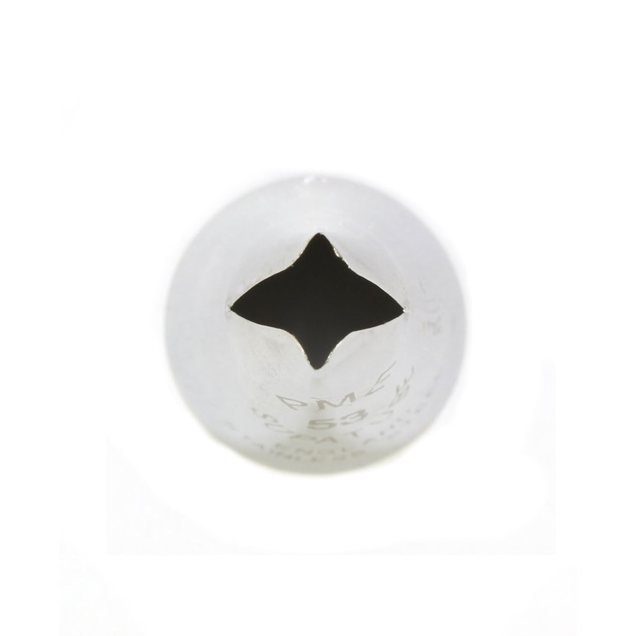 Pme Seamless Stainless Steel Broadleaf Lily Supatube Tip #53, Standard, Silver