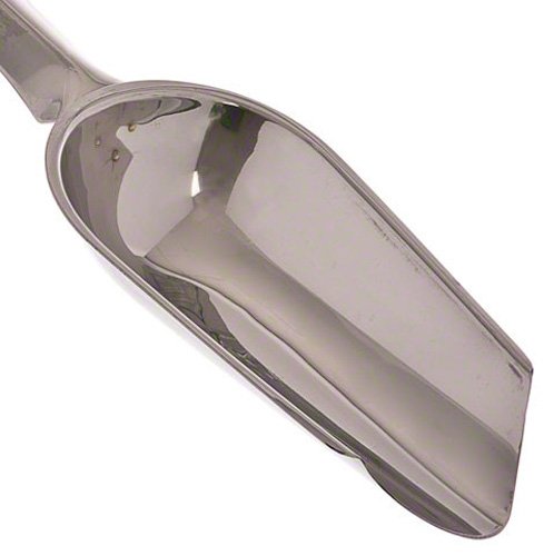 Update International Bs-9 Stainless Steel Bar Scoop, 6-Ounce