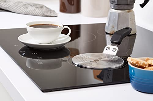 Bialetti Stainless Steel Plate  Heat Diffuser cooking Induction Adapter  Steel  6 pints