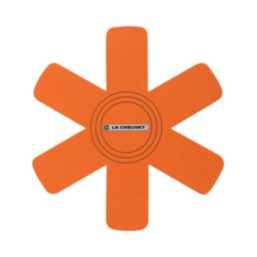 Le Creuset Set of 3 Felt Cookware Protectors - Flame