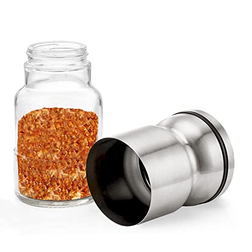 Cuisinox Stainless Steel Salt And Pepper Shakers Set, 4'' Each
