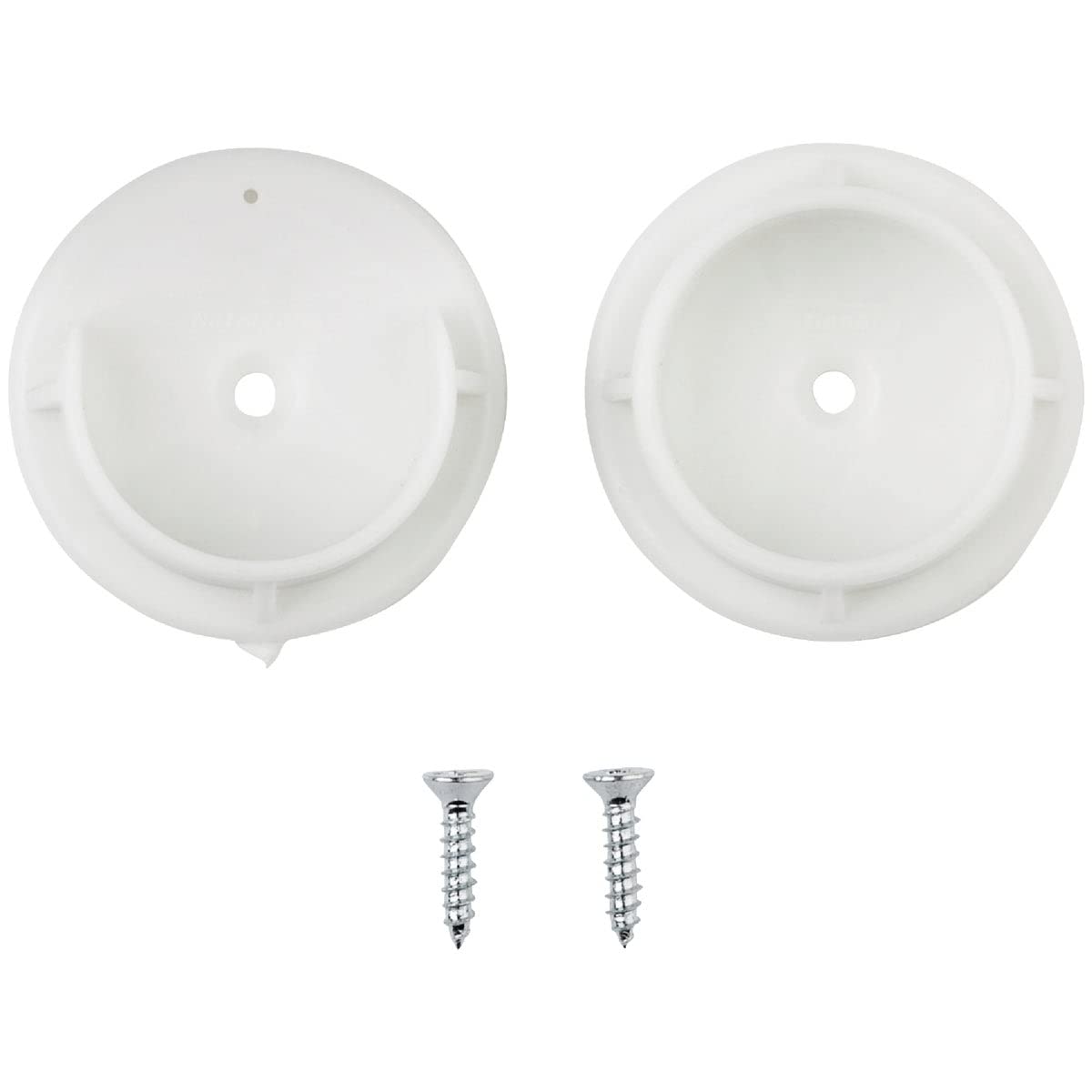 Stanley N154-567 Pr/1 X 7: John Sterling Closet Pole Sockets (Bc-0037), Pack Of 1, White