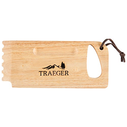 Traeger Grills Bac454 Wooden Scape Grill Scraper Grill Accessory