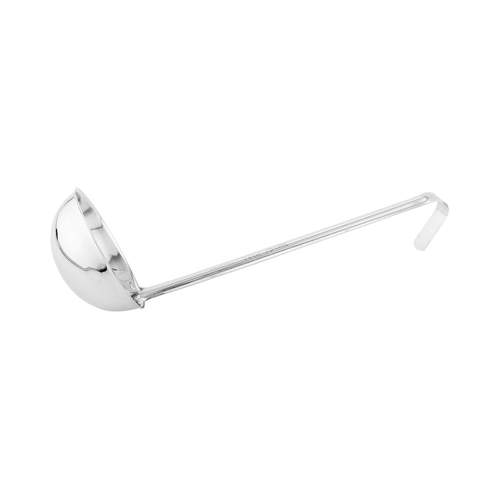 Restaurantware Met Lux 12 Ounce Portion Ladle 1 Multipurpose Portion Serving Spoon - Does Not Corrode Dishwashable Stainless Ste