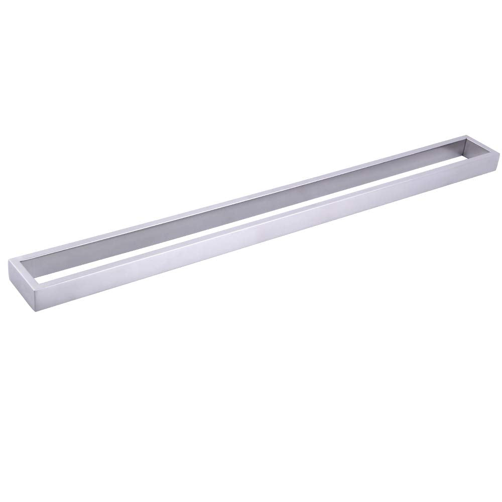 Kimzcn 30-Inch Matte Black Single Towel Bar Rack, Sus 304 Stainless Steel Bathroom Towel Bar Heavy Duty Towel Holder Kitchen Tow