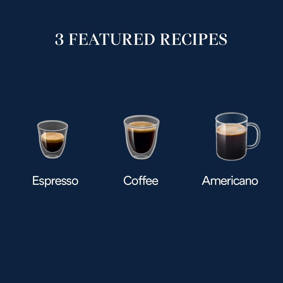 DeLonghi Magnifica Start Automatic Espresso Machine with Manual Milk Frother & Built in Grinder - 3 One-Touch Recipes, Easy-to-