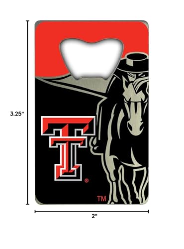 Fanmats  Texas Tech University Credit Card Bottle Opener
