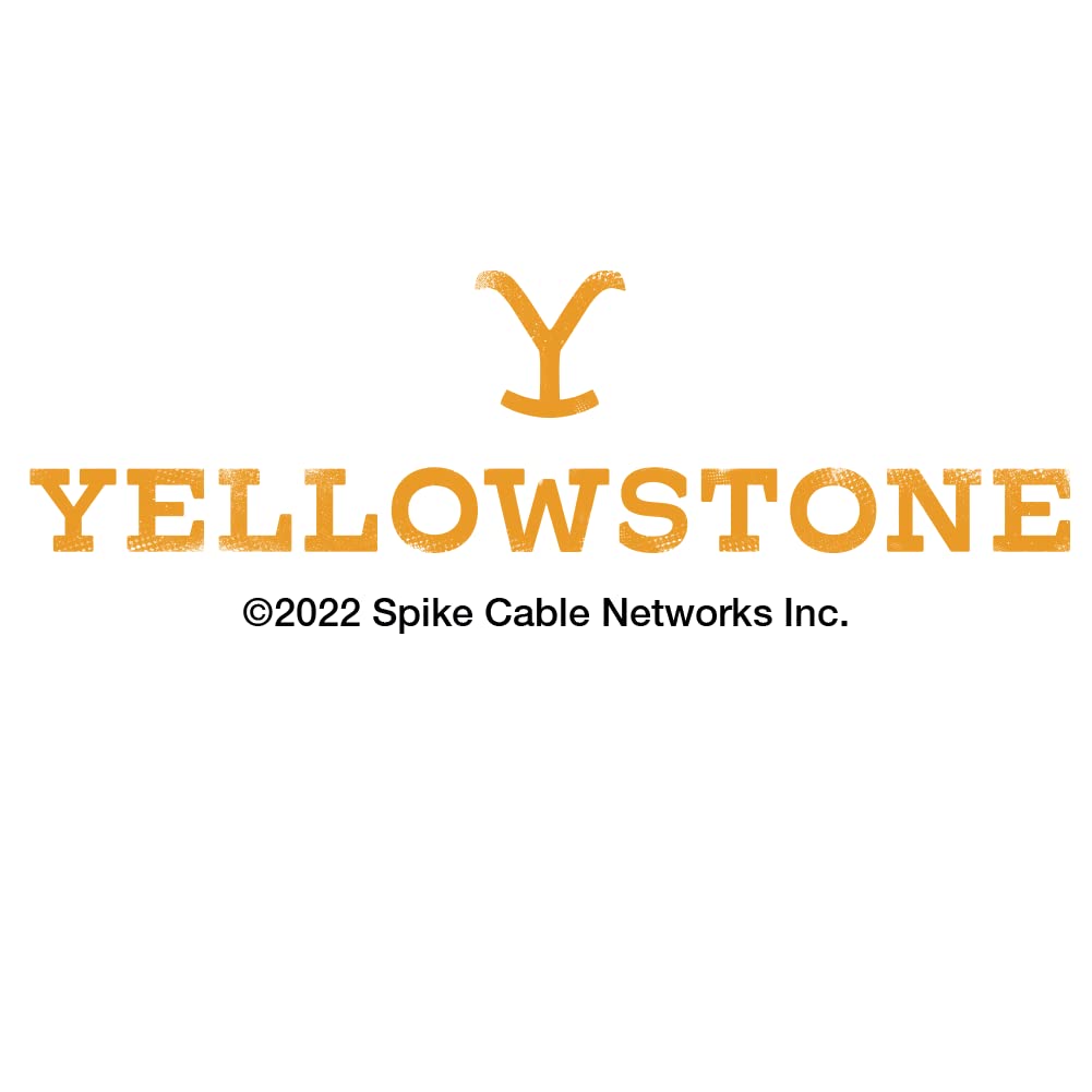 Yellowstone TV Show Brand Ceramic Coffee Mug, Novelty Gift Mugs for Coffee, Tea and Hot Drinks, 11oz, White