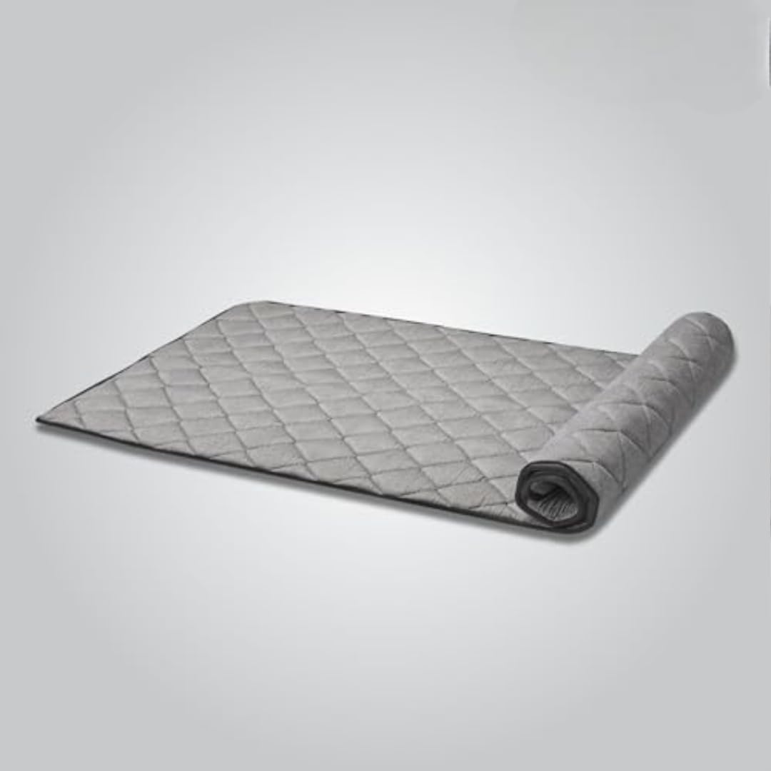 Usha Shriram RollUp Foldable Mattress | Single Size (72 x 36 inch) 20 mm Thick | Travel & Portable Mat | 1 Year Warranty