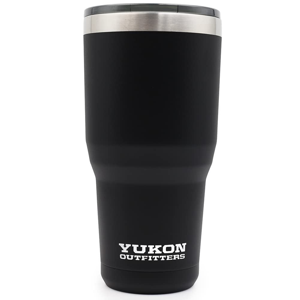 Yukon Outfitters Freedom High Grade 18/8 Corrosion-Resistant Stainless Steel Double Wall Vacuum Insulated Tumbler (30oz / 890ml)
