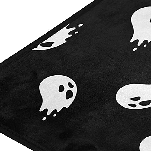 Halloween Spooky Ghosts Kitchen Rug Kitchen Mat Runner Rugs Non Slip Laundry Floor Door Mats Soft Doormat Carpet Home Decor 39X2