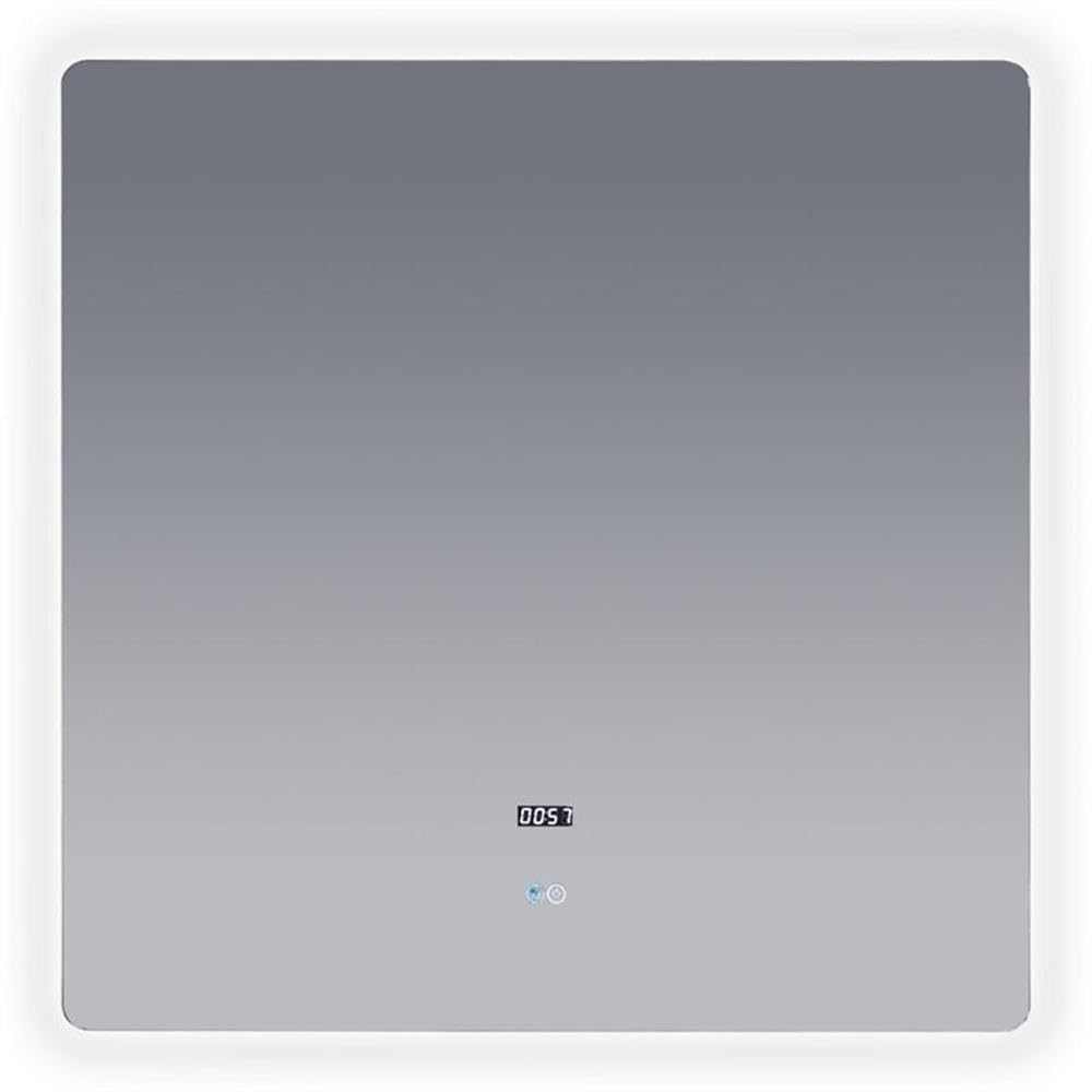 Lugano 36'' Wide x 36'' Tall LED Mirror w/ Defogger