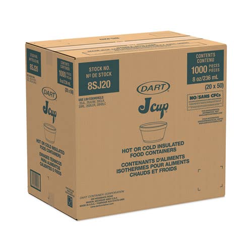 8 Oz. Food Container - 1000 Per Case.