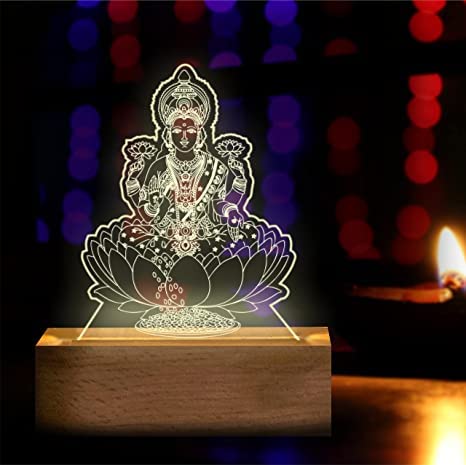 Zoci Voci God Lamps  Spread Tranquility With These Engraved God Photo Frame With Light, God Idols, God Statue For Pooja Room & 