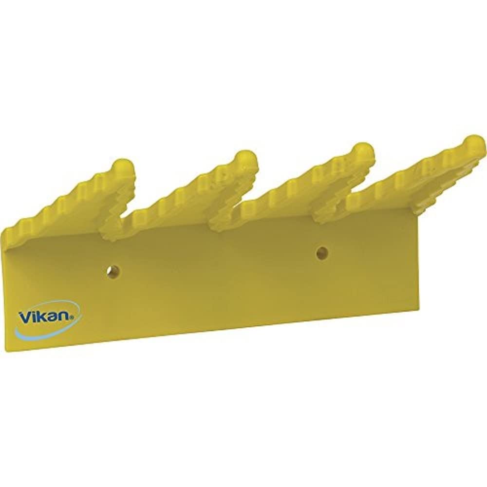 Vikan, Yellow Wall Bracket,9.5'',Pp, 615