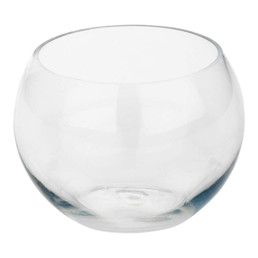 Restaurantware 4 Ounce Round Plastic Bowls 100 Disposable Sphere Cups - Premium Does Not Shatter Easily Clear Plastic Appetizer