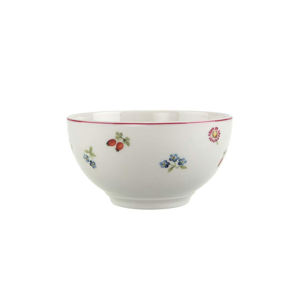 Villeroy & Boch Petite Fleur Rice Bowl, Premium Porcelain, Made In Germany, 22 Oz Capacity