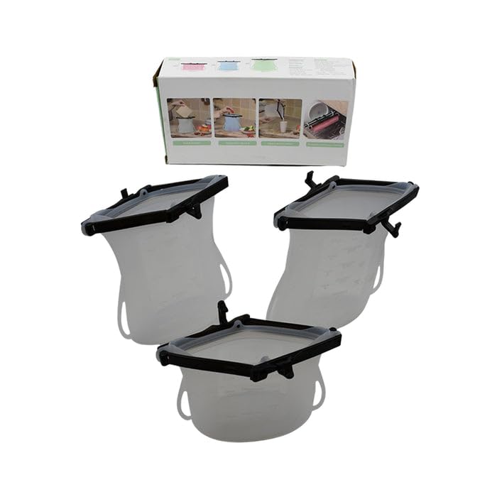 Academate Silicone Food Storage Bag: Reusable, Airtight, And UserFriendly Solution For Storing Freshness While Reducing Plastic
