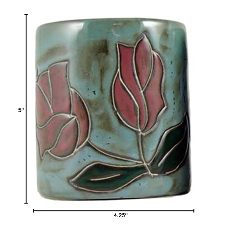Mara Stoneware Mug - Rose- 16 Oz