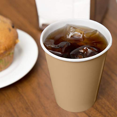 Creative Converting Table Needs, Paper Hot/Cold Cups, Party Supplies, Glittering Gold, 9 Oz, 24Ct