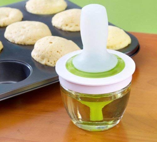 Nirvisha Heat Resistant Silicone Basting Set Bbq Oil Brush For Home And Kitchen