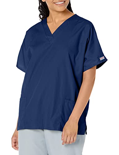 Scrubs For Women Workwear Originals V-Neck Top Plus Size 4700, 2Xl, Navy