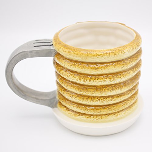 Island Dogs Pancakes Novelty Mug, Multicolor
