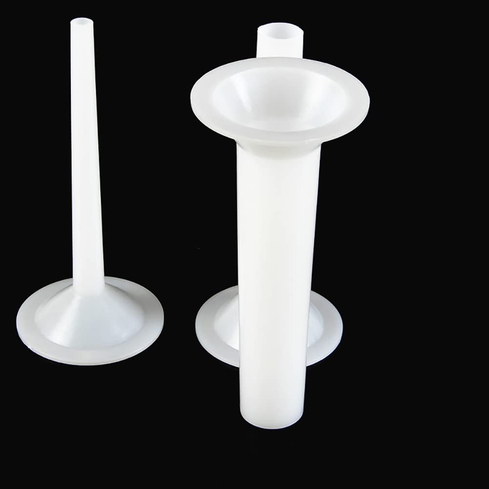 Gshllo 3 Pcs Plastic Meat Sausage Stuffer Tubes Manual Sausage Maker Filler Tube Sausage Stuffing Making Funnel For Homeuse Cook