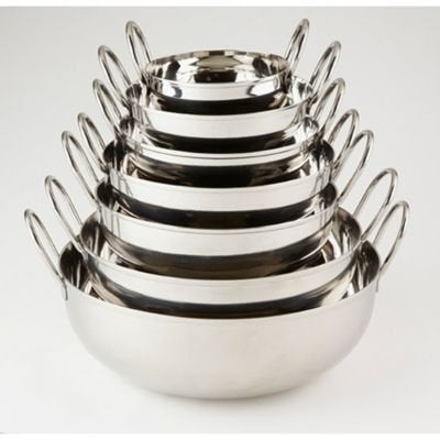 American Metalcraft Bd65 Stainless Steel Balti Dish, 32 Oz.