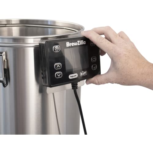 Kegla Brewzilla Gen 4 - Wifi/Rapt Integrated - With Pump - 35L - 110V, Silver
