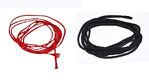 SSKR Religious Red and Black Silk Thread Nazar Dhaga , 10 Metres