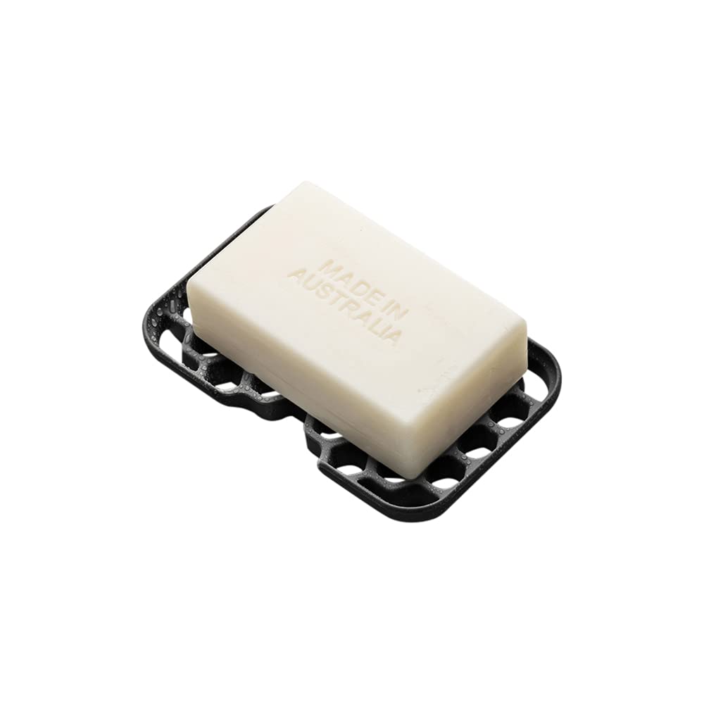 Tooletries - The Duke Soap Dish - Silicone Soap Holder, Shower Soap Tray Holder - Bathroom & Shower Accessories - Features Easy