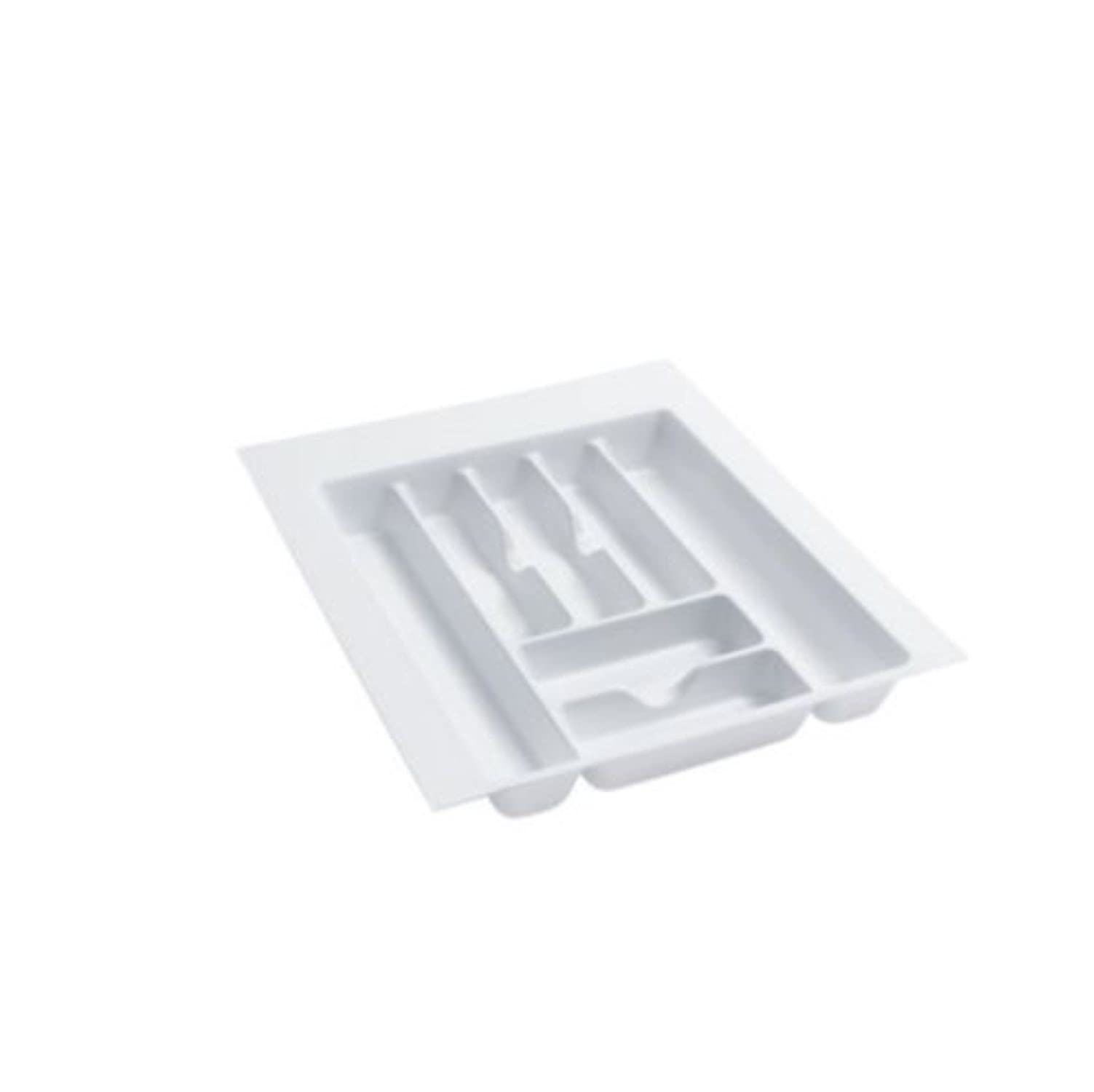 Rev-A-Shelf - Gct-3W-52 - Large Glossy White Cutlery Tray Drawer Insert