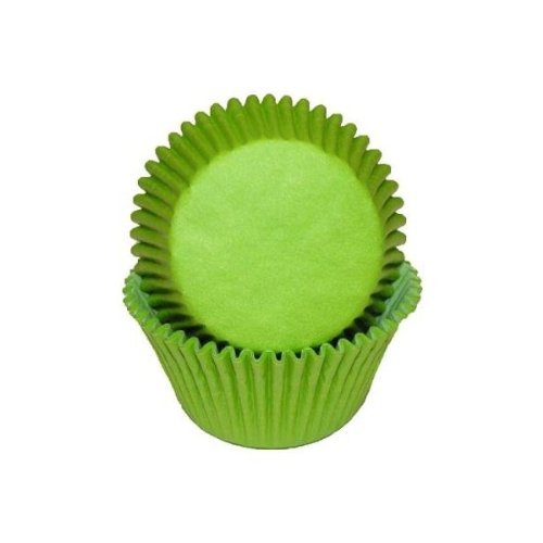 1 X Lime Green Cupcake Baking Cup Liners, 50 Count, By Gsa