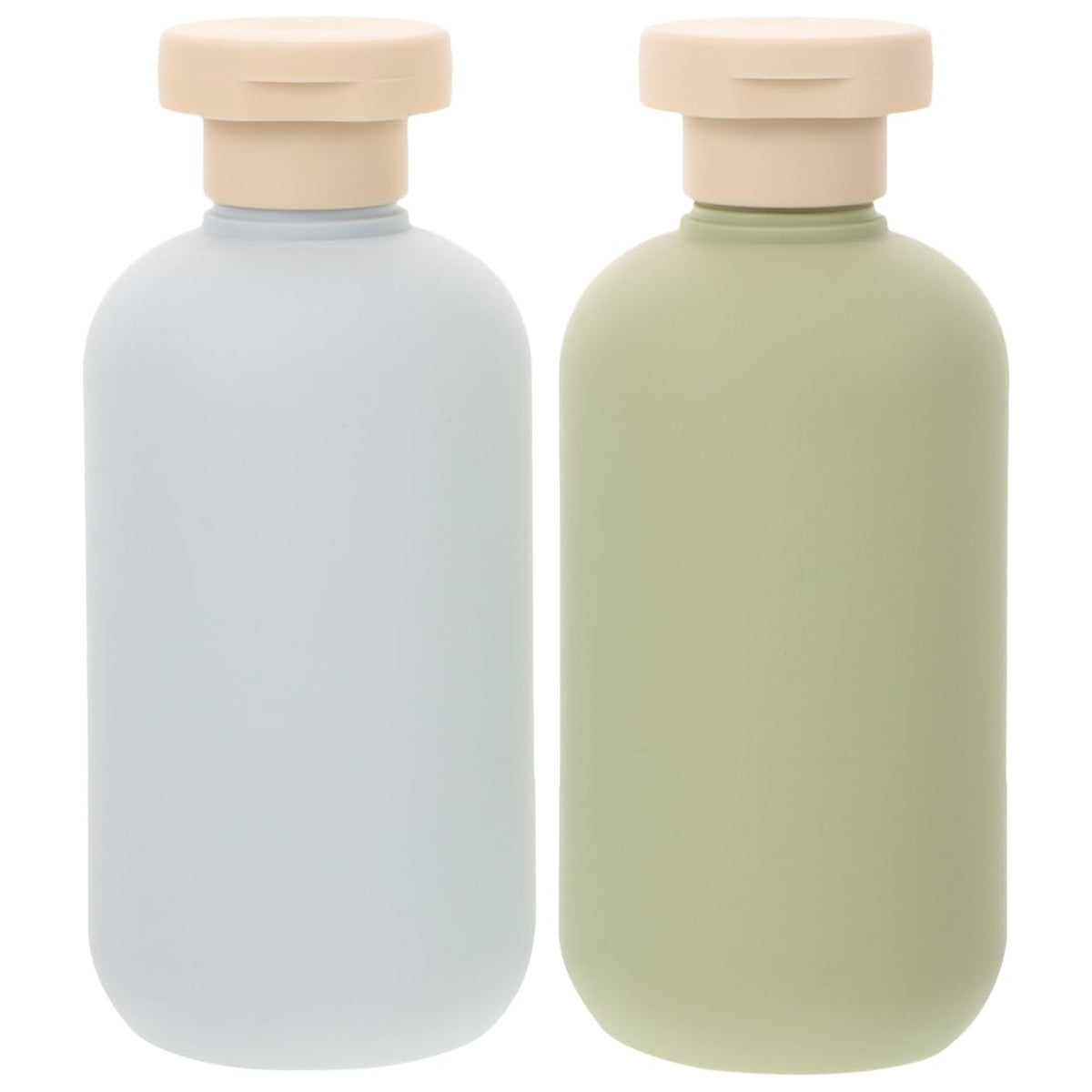 Didiseaon 2Pcs 200Ml/6.7Oz Squeeze Tubes Refillable Travel Bottles Pe Cosmetic Container With Flip Cover For Vacation Facial Cle