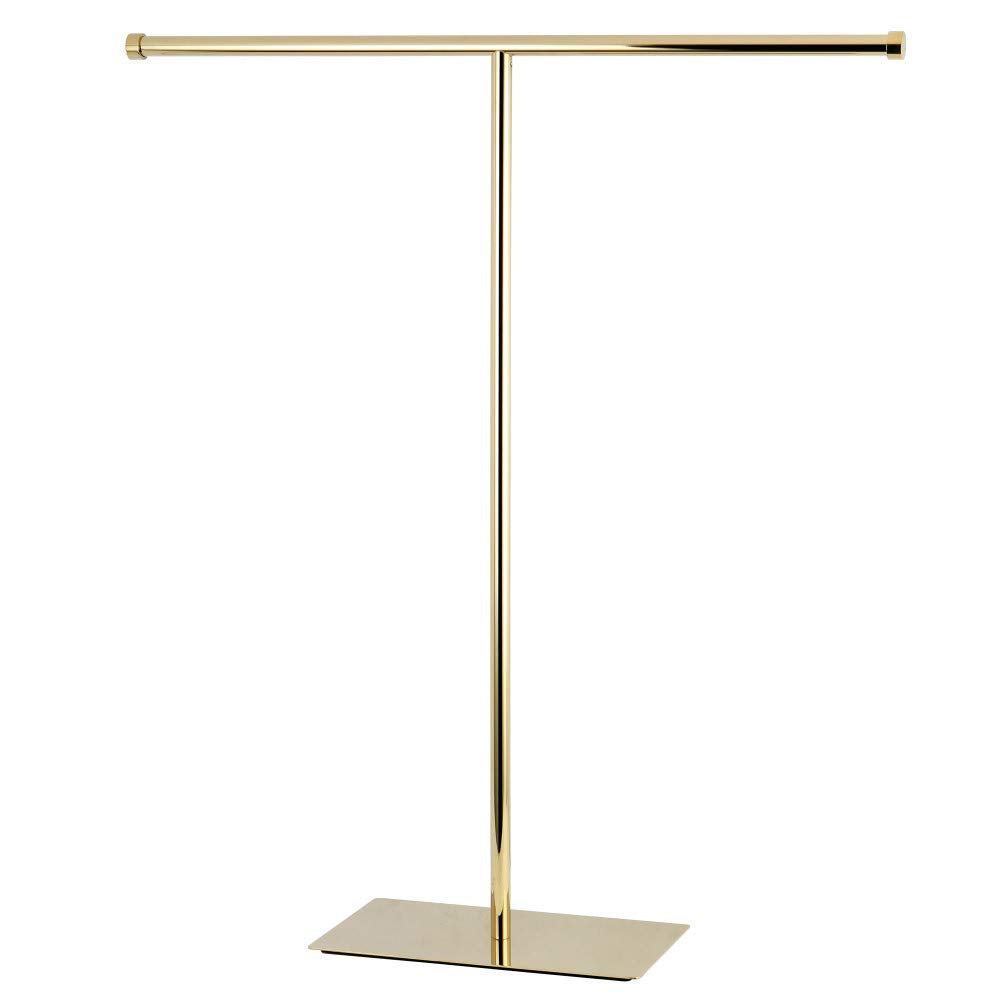 Kingston Brass CC8202 Claremont T-Shape Towel Rack  Polished Brass